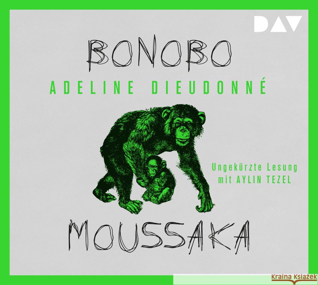 Bonobo Moussaka, 1 Audio-CD Dieudonné, Adeline 9783742420770 Der Audio Verlag, DAV - książka