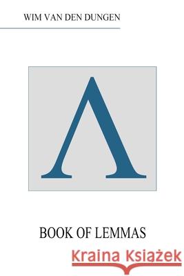 Book of Lemmas Wim Va 9781365540448 Lulu.com - książka