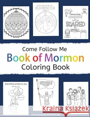 Book of Mormon Coloring Book Come Follow Me Fhe 9798559134475 Independently Published - książka