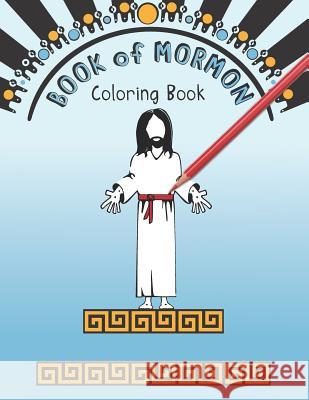 Book of Mormon Coloring Book: Scripture Study Aid Sinead Poznanski Lds Notebooks 9781795141796 Independently Published - książka