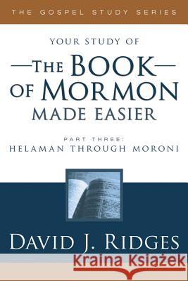 Book of Mormon Made Easier, Part 3 David Ridges 9781555177874 Cedar Fort - książka