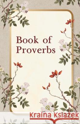 Book of Proverbs Paperback King Jame 9781639230907 Lushena Books - książka