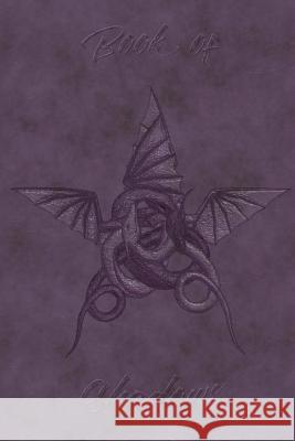 Book of Shadows: Purple Leather Dragon Pentagram Genevieve Kiger Purdy 9781535443807 Createspace Independent Publishing Platform - książka