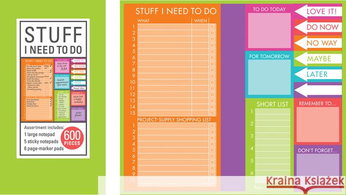 Book of Sticky Notes: Stuff I Need to Do - Brights New Seasons                              Publications International Ltd 9781680224658 New Seasons - książka