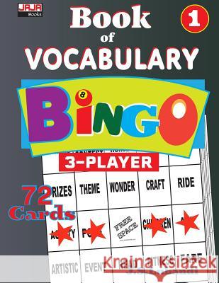 Book of Vocabulary BINGO Jaja Books                               J. S. Lubandi 9781073412730 Independently Published - książka