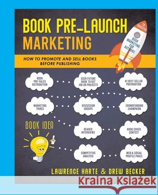 Book Pre-Launch Marketing: How to Promote and Sell Books Before Publishing Lawrence Harte Drew Becker 9781932813227 Discovernet - książka