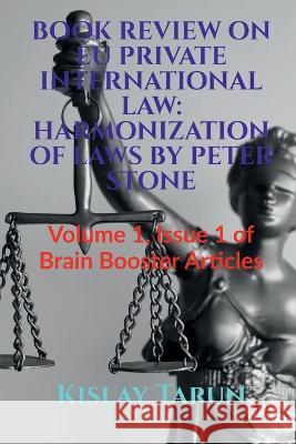 Book Review on Eu Private International Law Kislay Tarun 9781638868736 Notion Press - książka