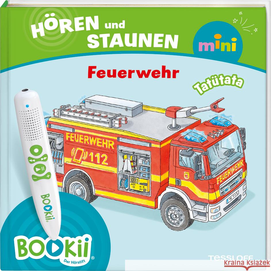 BOOKii® Hören und Staunen Mini - Feuerwehr Wenzel, Ida 9783788676599 Tessloff - książka