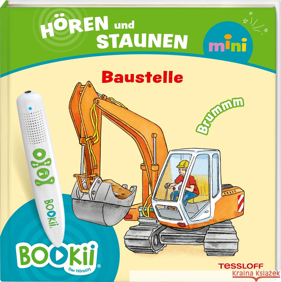 BOOKii® Hören und Staunen Mini Baustelle Herden, Lisa 9783788676636 Tessloff - książka