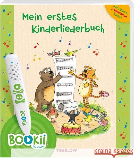 BOOKii® Mein erstes Kinderliederbuch : Für Kinder ab 3 Jahren  9783788640859 Tessloff - książka