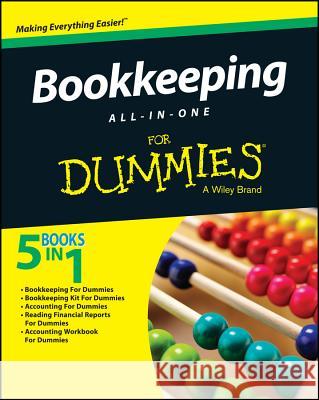 Bookkeeping All-In-One For Dummies : Consumer Dummies Dummies Consumer 9781119094210 For Dummies - książka