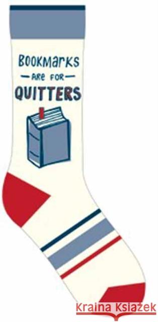 Bookmarks Are for Quitters Socks Gibbs Smith Publisher 9781423653028 Gibbs M. Smith Inc - książka