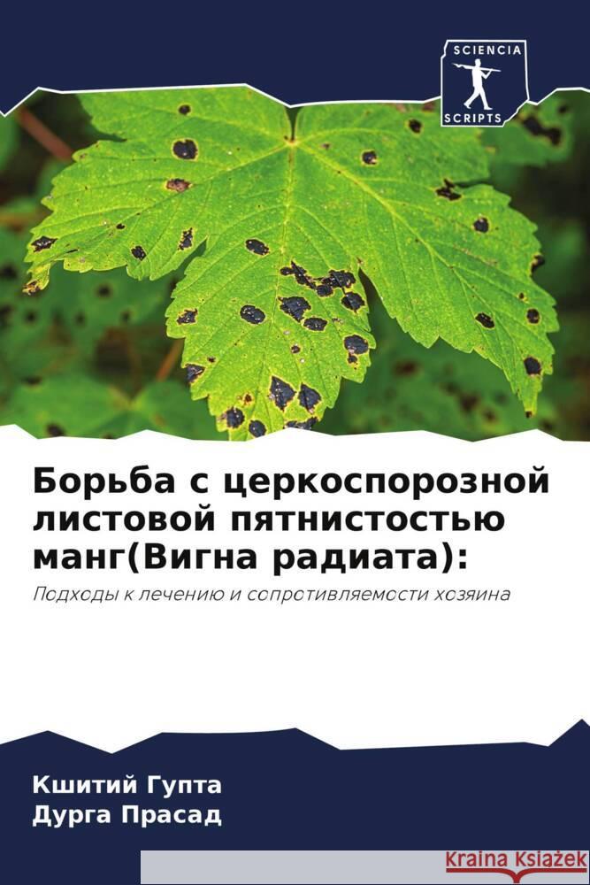 Bor'ba s cerkosporoznoj listowoj pqtnistost'ü mang(Vigna radiata): Gupta, Kshitij, Prasad, Durga 9786205063859 Sciencia Scripts - książka