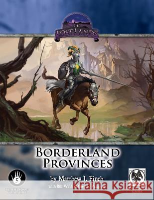 Borderland Provinces - 5th Edition Matt Finch Greg A Vaughan Bill Webb 9781622835188 Frog God Games - książka