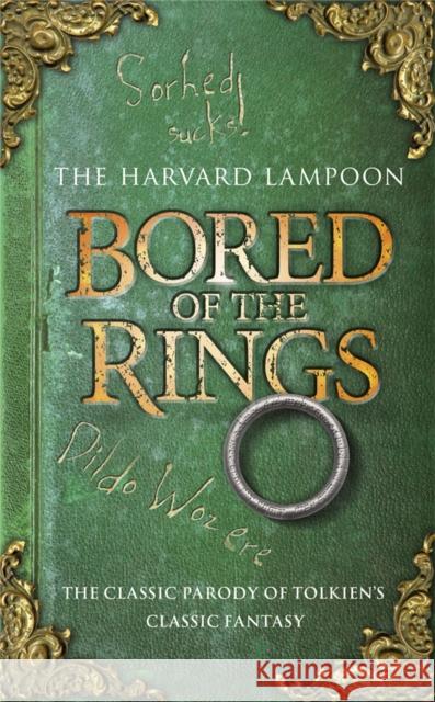 Bored Of The Rings Harvard Lampoon 9780575099593  - książka