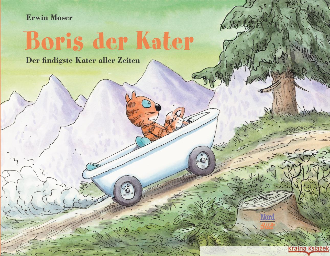 Boris der Kater Moser, Erwin 9783314105388 NordSüd Verlag - książka