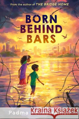 Born Behind Bars Padma Venkatraman 9781432896843 Youth Large Print - książka