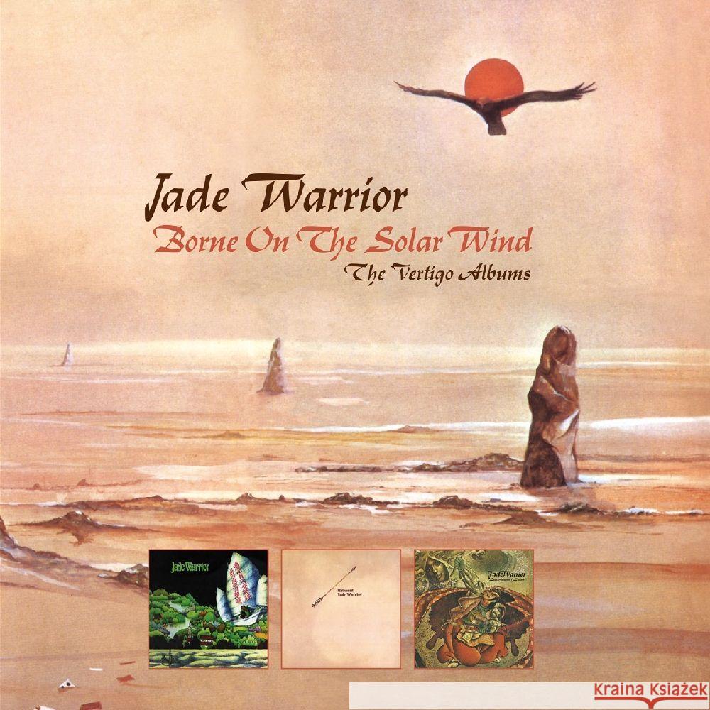 Borne on the Solar Wind - The Vertigo Albums, 3 Audio-CDs Jade Warrior 5013929487642 Cherry Red Records - książka