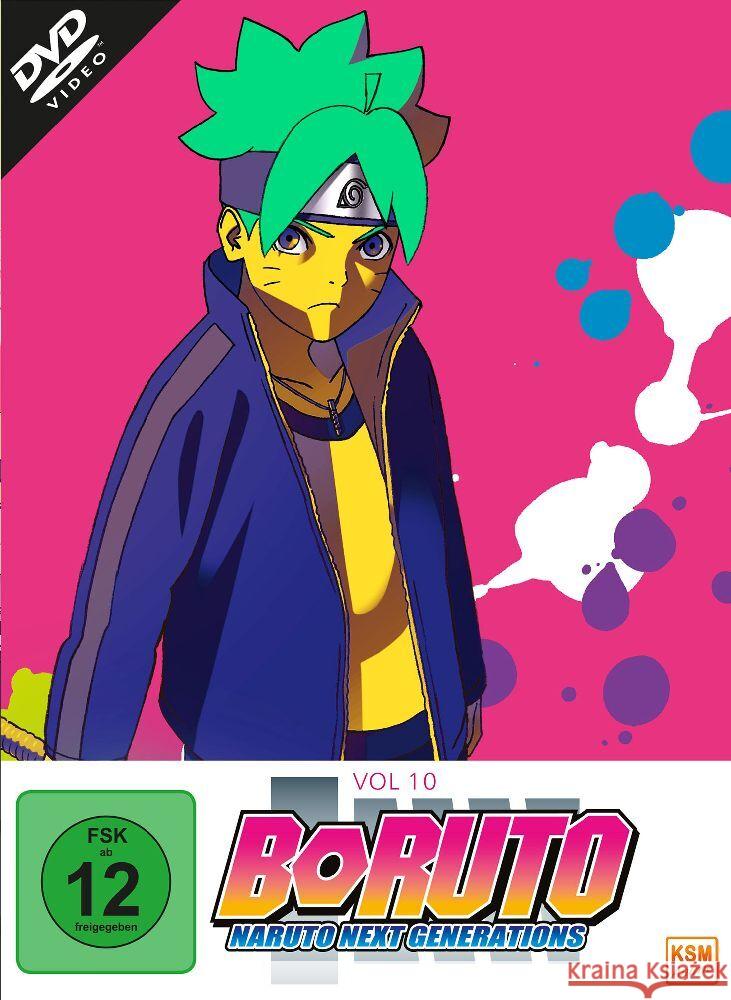 Boruto: Naruto Next Generations. Vol.10, 3 DVD  4020628603564 KSM Anime - książka