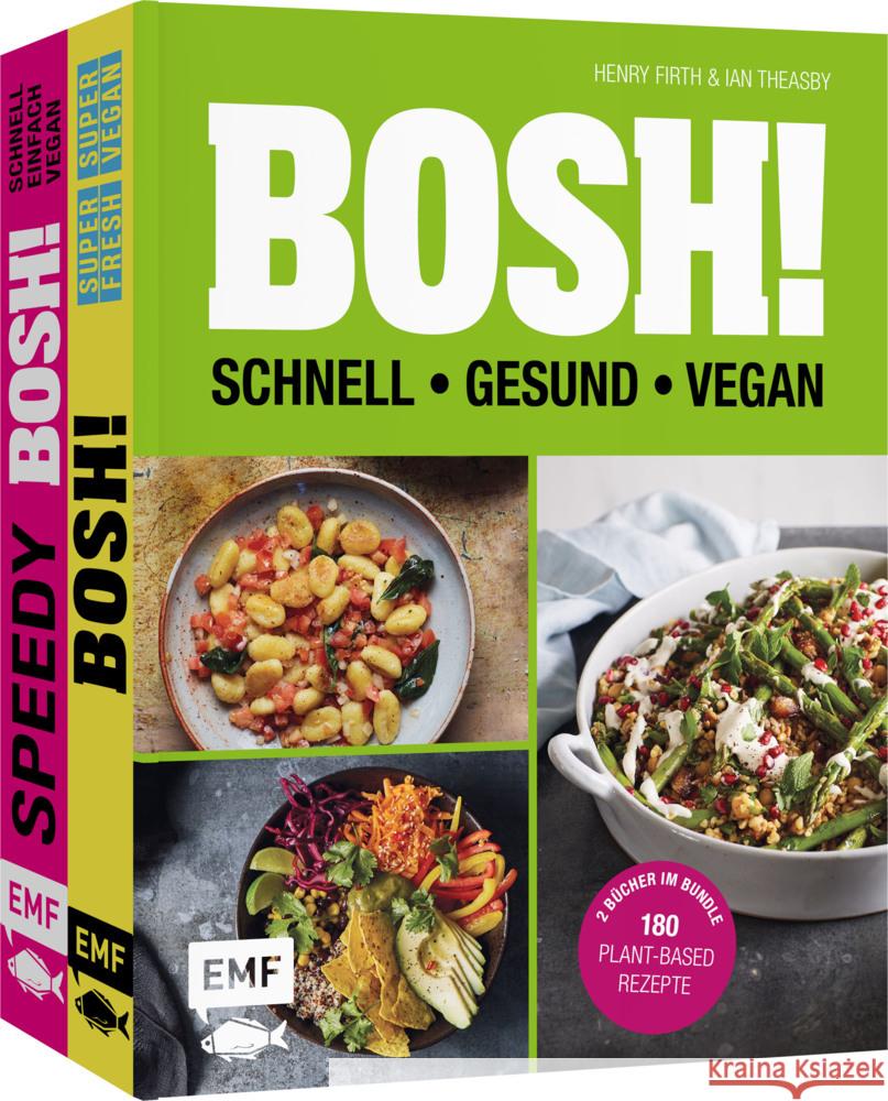 BOSH! - schnell - gesund - vegan Firth, Henry, Theasby, Ian 9783745919189 Edition Michael Fischer - książka