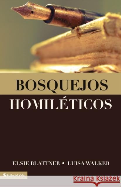 Bosquejos Homiléticos Blattner, Elsie F. 9780829705119 Vida Publishers - książka