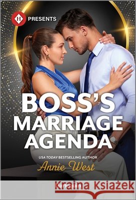 Boss's Marriage Agenda Annie West 9781335213792 Harlequin Presents - książka