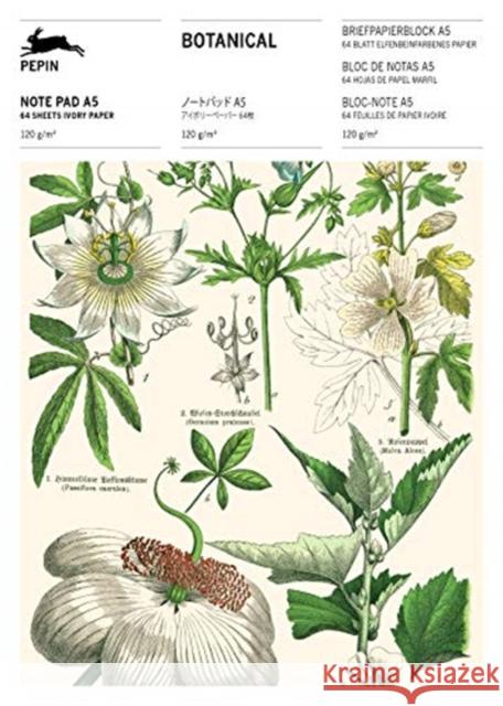 Botanical: Note Pad A5 Pepin Van Roojen 9789460093364 Pepin Press - książka
