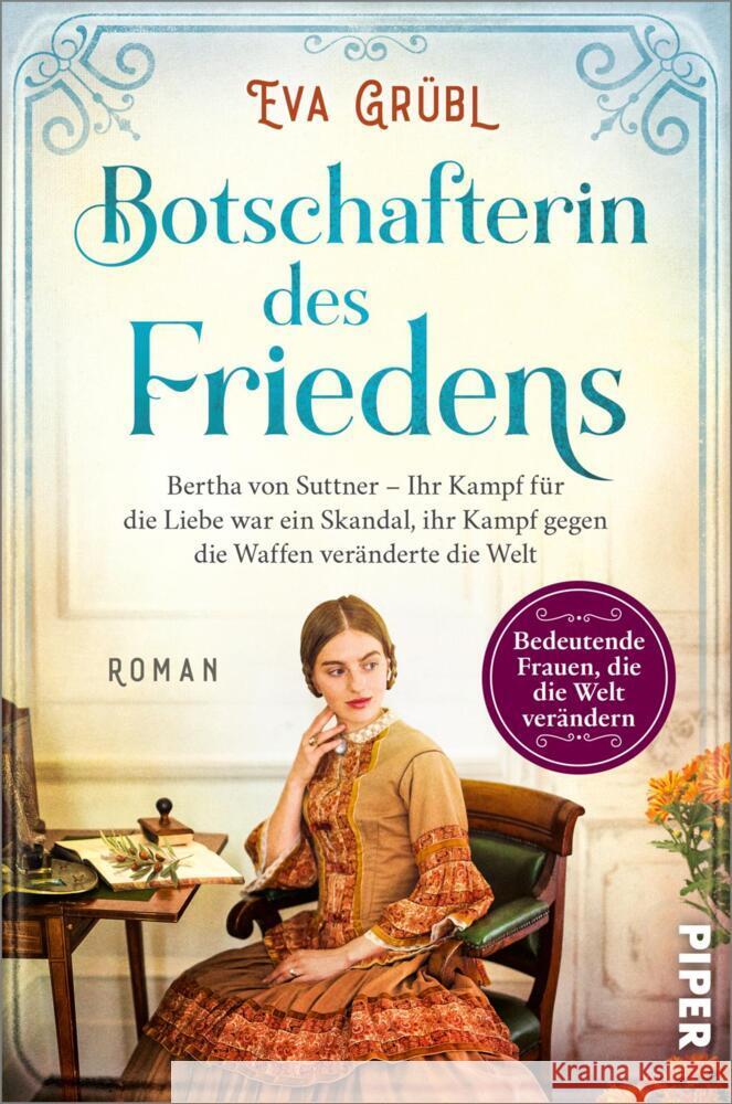 Botschafterin des Friedens Grübl, Eva 9783492062862 Piper - książka