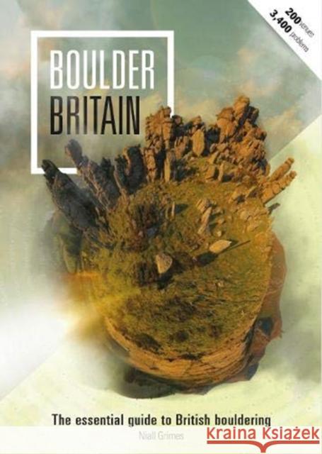 Boulder Britain: The Essential Guide to British Bouldering Niall Grimes 9780957057821 Ape Index - książka
