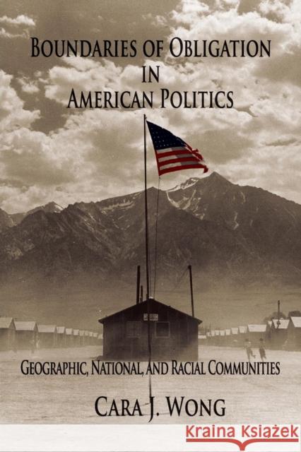 Boundaries of Obligation in American Politics Wong, Cara J. 9780521691840 Cambridge University Press - książka