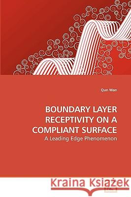 Boundary Layer Receptivity on a Compliant Surface Qun Wan 9783639232486 VDM Verlag - książka