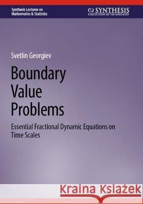 Boundary Value Problems Svetlin Georgiev 9783031381959 Springer Nature Switzerland - książka