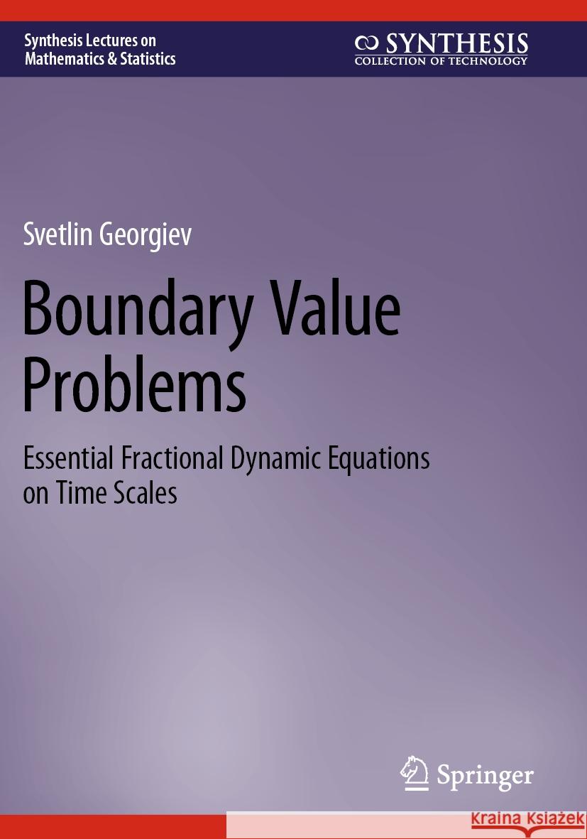 Boundary Value Problems Svetlin Georgiev 9783031381980 Springer Nature Switzerland - książka