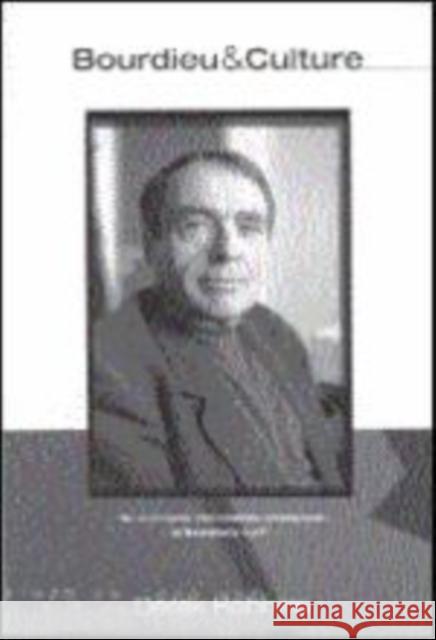 Bourdieu and Culture  9780761960430 SAGE Publications Ltd - książka