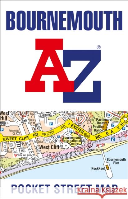 Bournemouth A-Z Pocket Street Map A-Z Maps 9780008445164 HarperCollins Publishers - książka