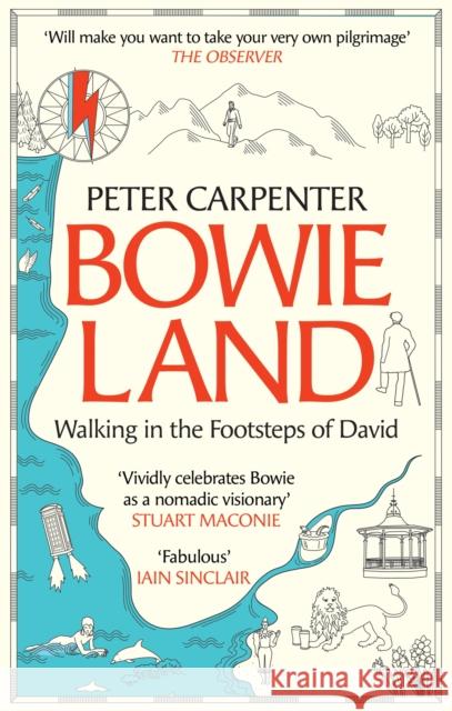 BOWIELAND: Walking In The Footsteps Of David Peter Carpenter 9781800961562 Octopus Publishing Group - książka