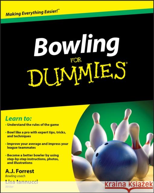 Bowling for Dummies Forrest, A. J. 9780470601594  - książka