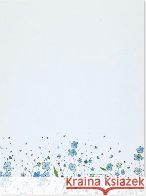 Box Stat Blue Flowers Peter Pauper Press, Inc 9781593592585 Peter Pauper Press - książka