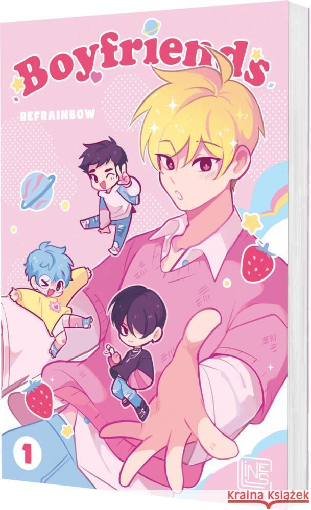 Boyfriends 1 Refrainbow 9783551631459 C Lines - książka