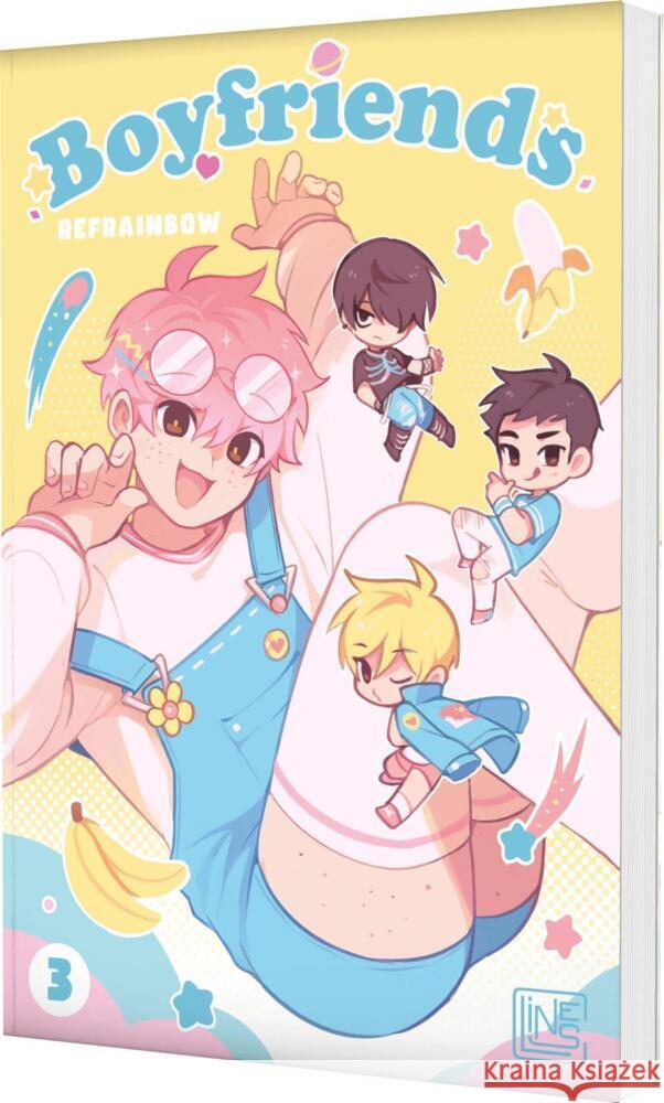Boyfriends 3 Refrainbow 9783551631473 C Lines - książka