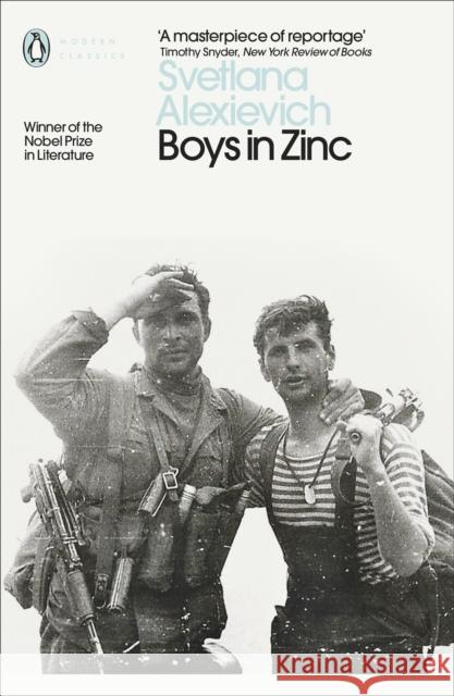 Boys in Zinc Alexievich 	Svetlana 9780241264119 Penguin Books Ltd - książka