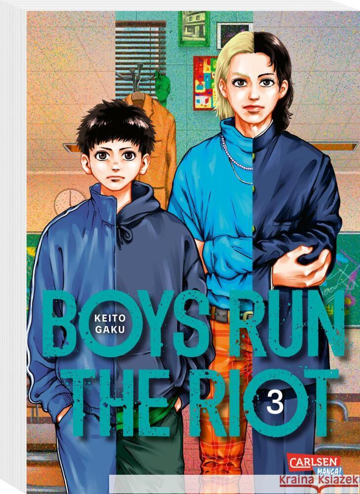 Boys Run the Riot 3 Gaku, Keito 9783551799937 Carlsen Manga - książka