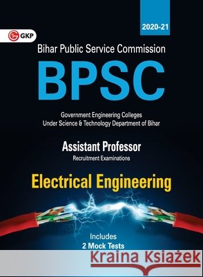 Bpsc 2020: Assistant Professor - Electrical Engineering Gkp 9789390187164 G.K Publications Pvt.Ltd - książka