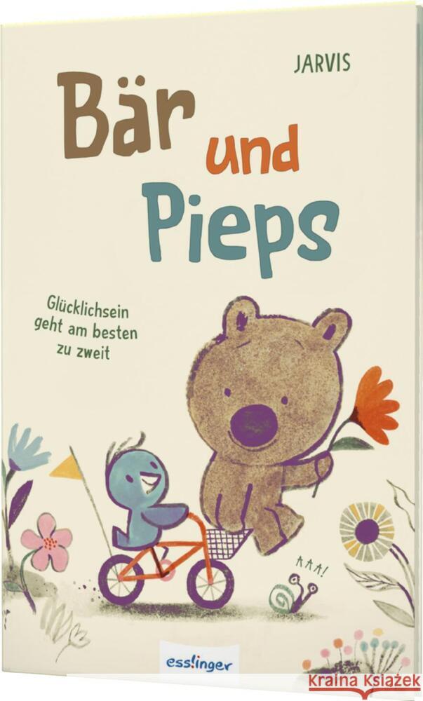 Bär und Pieps 1: Glücklichsein geht am besten zu zweit Jarvis 9783480238682 Esslinger in der Thienemann-Esslinger Verlag  - książka