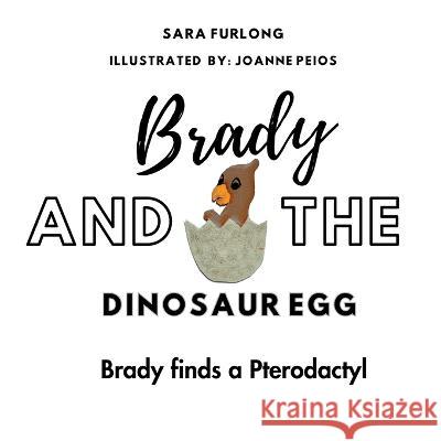 Brady and the Dinosaur Egg- Brady finds a Pterodactyl Sara Furlong Joanne Peios  9781738747269 Junior Detective Agency - książka