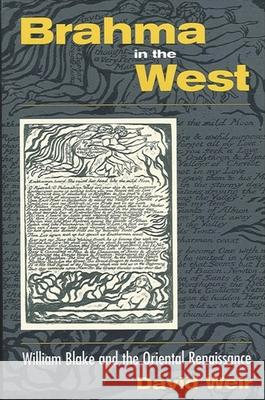 Brahma in the West: William Blake and the Oriental Renaissance Martin E. Prager David Weir 9780791458181 State University of New York Press - książka