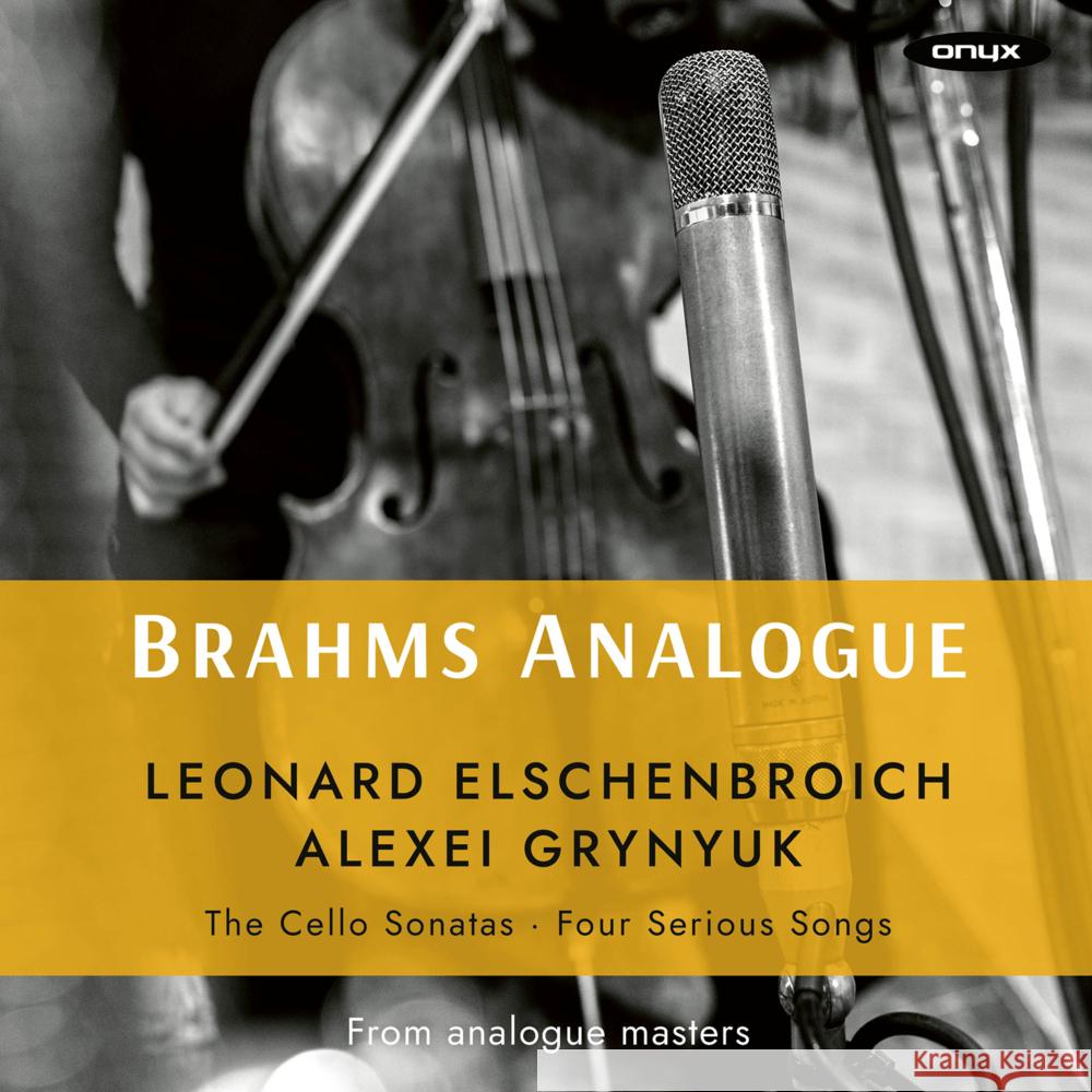 Brahms Analogue, 1 Audio-CD Brahms, Johannes 0880040422624 Onyx - książka