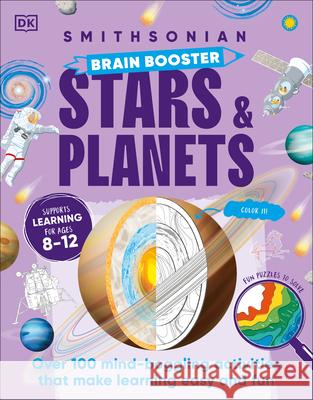 Brain Booster Stars and Planets DK 9780593847961 DK Publishing (Dorling Kindersley) - książka