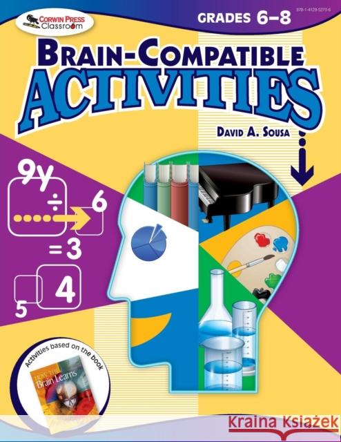 Brain-Compatible Activities, Grades 6-8 David A. Sousa 9781412952736 Corwin Press - książka