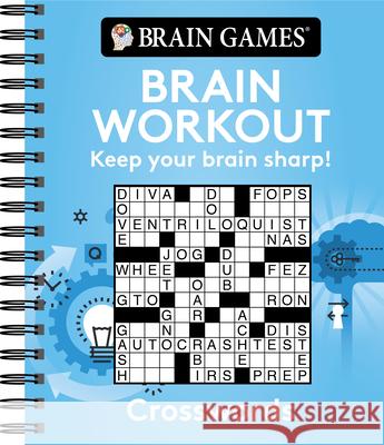 Brain Games - Brain Workout: Crossword Publications International Ltd 9781645580676 Publications International, Ltd. - książka